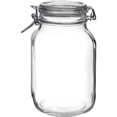 Imagen de Cosecha Privada Recipiente Conservador de Alimentos Bormioli Rocco fido Transparente Vidrio (3 L) (1 Unidad)