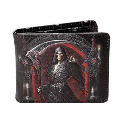 Imagen de Nemesis Now B3134H7 Next James Ryman Cartera (10 cm, Poliuretano, Talla única), Color Negro