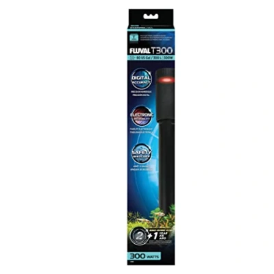 Imagen de Fluval Calentador Totalmente electrónico T300 para acuarios de Agua Dulce hasta 80 GAL.