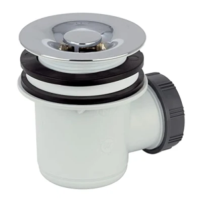 Imagen de Wirquin 30723171 Tourbillon D60 Rejilla ABS, Cromado, Color Gris