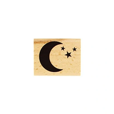 Imagen de Florilèges Design fc216061 Sello en la Luna Madera 4 x 5 2,5 cm