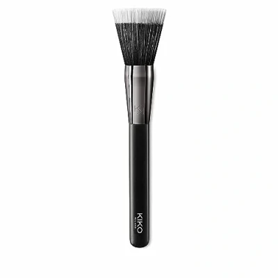 Imagen de KIKO Milano Face 04 Stippling Foundation Brush Brocha Redonda ParaBases De Maquillaje Líquidas O En Crema, Fibras Sintéticas