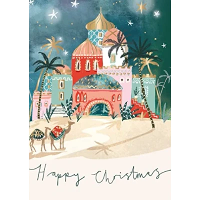 Imagen de Arte religioso British Heart Foundation Charity Christmas Pack de 5 tarjetas Ling Design (Bethlehem View)