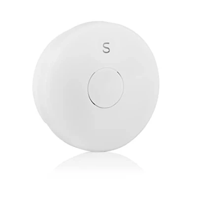 Imagen de Smartwares FSM 11410 Detector de Humo, botón Prueba y Silencio, Sensor fotoeléctrico 10 años, batería reemplazable 1 año, Color Blanco