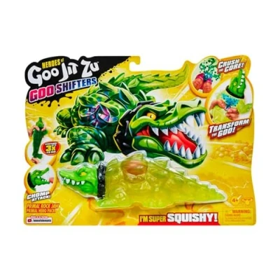 Imagen de BANDAI Heroes of GOO JIT Zu Figura de Acción Ultra Primal Pack Multicolor CO41406 Rock Jaw