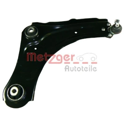 Imagen de METZGER 58070802 Barra oscilante, suspensión de ruedas KIT + con rótula suspensión/carga Eje delantero, derecha Brazo oscilante transversal