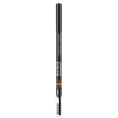 Imagen de ANNEMARIE BÖRLIND Eye Effective Natural Beauty Eyebrow Crayon Brown Pearl (1 g) Para cejas voluminosas sin esfuerzo y cuidado con aceites valiosos, derivados de aceite mineral microplásticos,