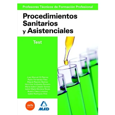 Imagen de Cuerpo de profesores técnicos formación profesional. Procedimientos sanitarios y asistenciales. Test