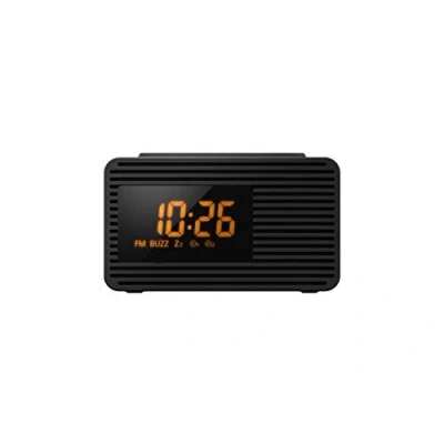 Imagen de Panasonic RC 800EG K Reloj Despertador Digital con Radio (Botón de Repetición, FM, Reloj, Temporizador Apagado, Botón Radios Favoritas, 1W, Sintonizador Automático) Negro