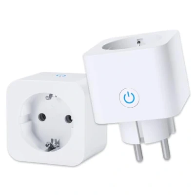 Imagen de ANTELA Enchufe Inteligente Wifi 16A 3680W con Monitor de Energía, Compatible Alexa y Google Home, Control Remoto por Smart Life, Programable Temporizador,2pcs