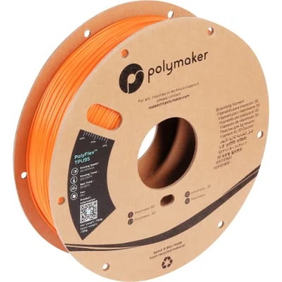 Imagen de Polymaker PolyFlex TPU 95A Orange 1,75mm 750g