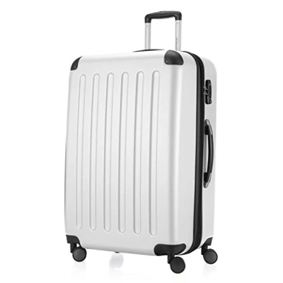 Imagen de HAUPTSTADTKOFFER SPREE Maleta rígida, Trolley expandible, Equipaje de viaje, 4 ruedas dobles, TSA, 75 cm, 119 litros, Blanco