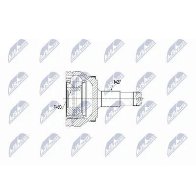 Imagen de PASCAL G1M019PC Articulación, árbol de transmisión Eje trasero, lado rueda