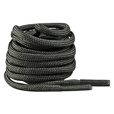Imagen de IRONLACE Paracord 550, lacci, lacci delle scarpe, corridori, escursionisti, stivali, scarpe casual, 1 paio, più colori e lunghezze, Verde Foglia 63 Inches 160 cm