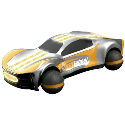 Imagen de Ninco Coche teledirigido Ball Wheel con batería de Litio y Deslizamiento Lateral, Un Concept Car Ruedas esféricas rotación 360º, A Partir 6 años (NH93197)
