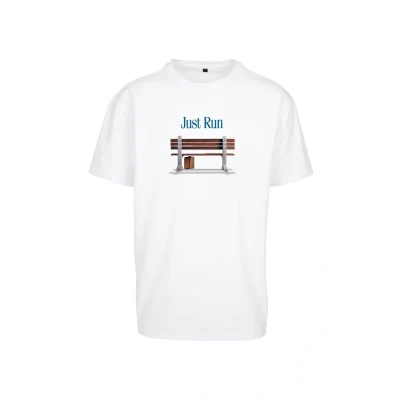 Imagen de Upscale by Mister Tee Credits Oversize Camiseta estampada, Hombre, Talla: Small, White