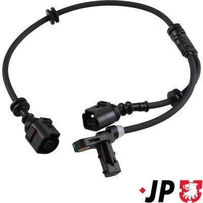 Imagen de JP GROUP 1197106800 Sensor de ABS activo 479 negro VOLKSWAGEN: Sharan I, Furgón, SEAT: Alhambra I