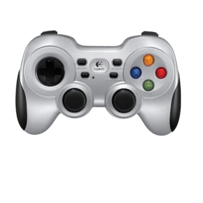 Imagen de Logitech F710 Gamepad Inalámbrico, 2,4 GHz con Nano Receptor USB, Distribución de Botones Clásica, Doble Efecto Vibración, Mando Dirección 4 Conmutadores, PC Gris/Negro