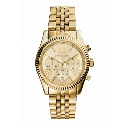 Imagen de Michael Kors Traditional Lexington Cronógrafo goldcoloured, Mujer, Talla: One Size, Gold coloured