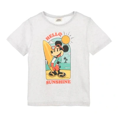 Imagen de Mickey Mouse Niños Camiseta De Manga Corta (Blanco,3 años)