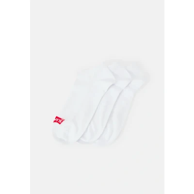 Imagen de Levi&#039;s LOW CUT Batwing LOGO Recycled 3 PACK Calcetines, Hombre, Talla: 39 42, White