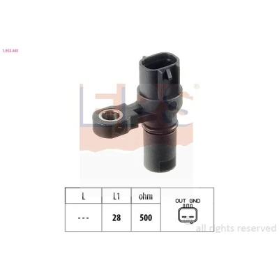 Imagen de FACET 9.0441 Sensor de revoluciones, caja automática OPEL: Astra H Hatchback