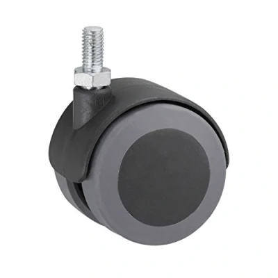 Imagen de Metafranc 800330 Rueda Doble diámetro, Tornillo, TPR, rodamiento de Deslizamiento, Ø 50 mm