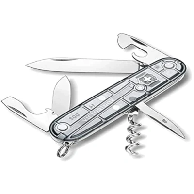 Imagen de Victorinox, Spartan, Navaja Multiuso Suiza, Cuchillo bolsillo, Regalo, 12 Funciones, Hoja grande, Sacacorchos