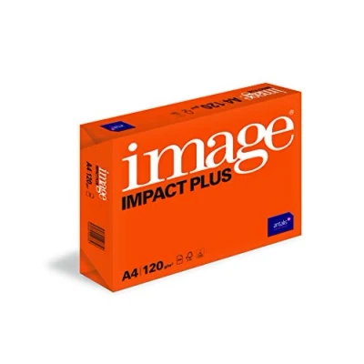Imagen de Image Impact Plus Papel 120 g/m2, A4, 250 hojas), color blanco