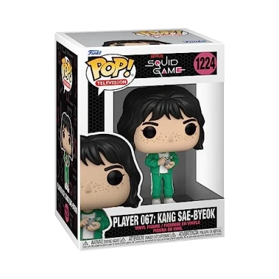 Imagen de Funko Pop! TV: Squid Game SAE byeok 067 el Juego del Calamar Figura de Vinilo Coleccionable Idea Regalo Mercancia Oficial Juguetes para Niños y Adultos TV Fans