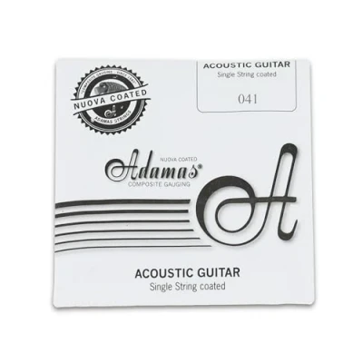 Imagen de Adamas Cuerdas Para Guitarra Acústica Nuova Phosphor Bronze Coated .041&quot;/1,04mm wound