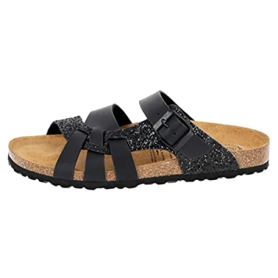 Imagen de Lico Bioline Gleam, Mules Mujer, Schwarz, 38 EU