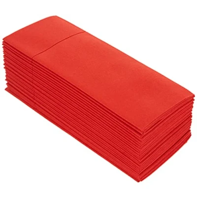 Imagen de Alvotex Servilletas Airlaid, Rojo, 50 Unidades