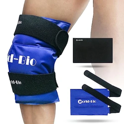 Imagen de Envoltura fría reutilizable de gel grande para heridas, 10 x 14 pulgadas