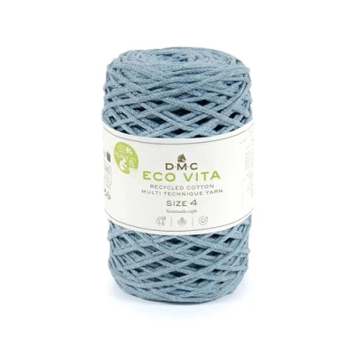 Imagen de DMC Eco Vita 4 Fabricado con algodón reciclado 250 g 200 m