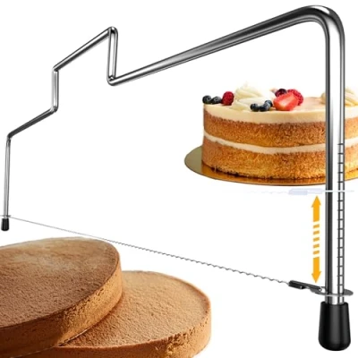 Imagen de 4smile Tarta Lira cortabizcochos, Cuchillos de repostería
