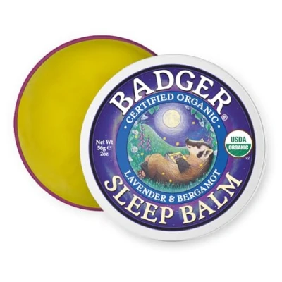 Imagen de Tejón Bálsamo para dormir Lavanda y bergamota 566810, 2 oz. 1 Pack,