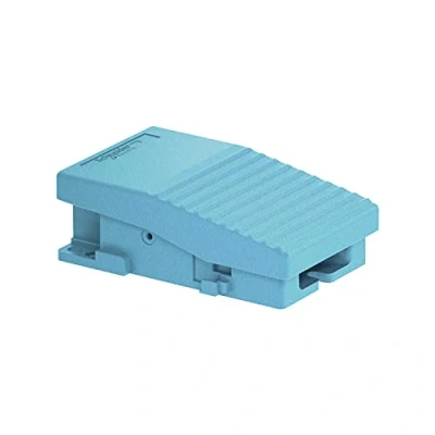Imagen de Schneider Electric XPEM110 XPE M Conmutador Pedal Sencillo sin Cubierta Metálico, 1 NC + NA, Azul
