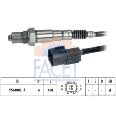 Imagen de FACET 10.8256 Sonda lambda Made in Italy OE Equivalent térmico, plana, Rosca engrasada 4 HYUNDAI: i20 I Hatchback