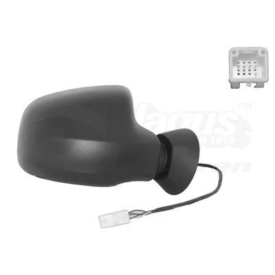Imagen de espejo retrovisor Van Wezel 1516808 derecha completo, convexo, para ajuste elect. espejo, calefactable DACIA: Sandero I, Duster SUV