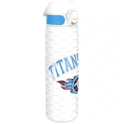 Imagen de Ion8 Botella Agua Delgada, Sin Fugas, Acero Inoxidable, NFL Titans