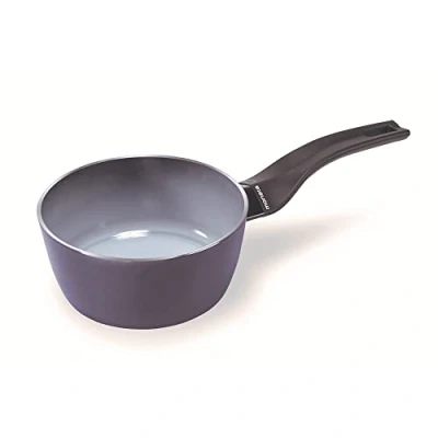 Imagen de Moneta Aria Finegres Cacerola 1 Mango, Aluminio, Gris, 16 cm, 1.35 L, para todo tipo de cocinas incluida inducción