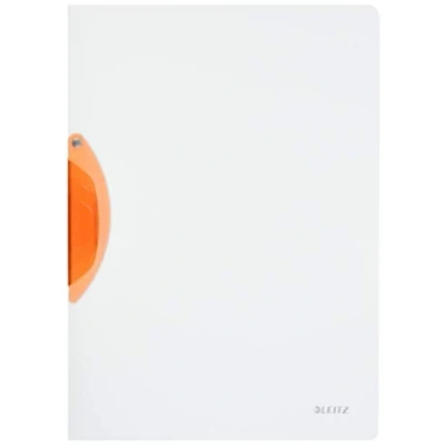 Imagen de Leitz 41740145 Carpetas con clip (A4, pinza lateral, 6 unidades), color naranja