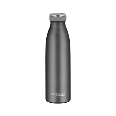 Imagen de ThermoCafé by Thermos Termo (acero inoxidable), color verde azulado mate, acero inoxidable, gris (cool grey), 0,5 L