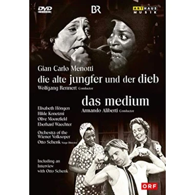 Imagen de Menotti, Gian Carlo Die alte Jungfer und der Dieb / Das Medium (NTSC) [Reino Unido] [DVD]