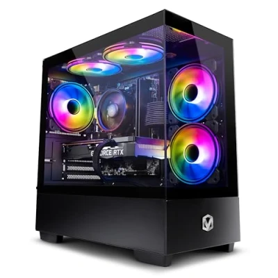 Imagen de Vibox V 189 PC Gaming AMD Ryzen 5 4500 Procesador 4.1GHz Nvidia RTX 3050 6GB 16GB RAM 1TB SSD Windows 11 WiFi