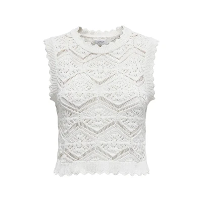 Imagen de ONLY Onlfrida LIFE Structure Top, Mujer, Talla: Medium, Cloud dancer
