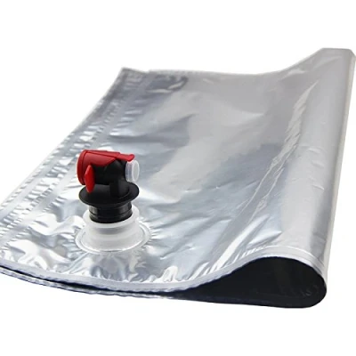 Imagen de Bolsas para almacenar vino, cerveza y zumos caseros, 5 unidades, L