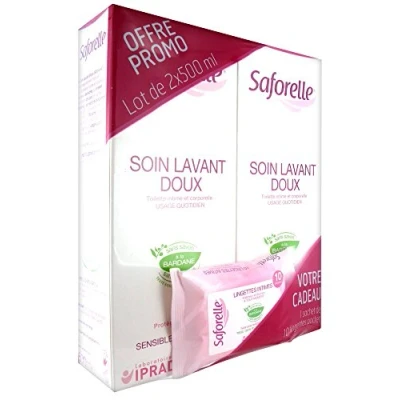 Imagen de Saforelle duo 500 ml + lingettes