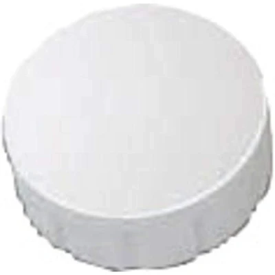 Imagen de Magnet shop, Imán (redondo, plástico, 150 g, 15 x 7 mm, 10 unidades), color blanco